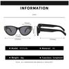 Fashion Cat Eye Sunglasses Women Men Vintage High-quality Brand Sun Glasses Outdoor Driving Travel Lady Man Glasses UV400