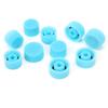 10pcs A/C Port Cap with Seal Ring High/Low Side Air Conditioning Service Dust Cover Car Air Conditioning Parts
