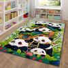 Cute Panda Printed Cartoon Carpet for Living Room Bedroom Sofa Home Decoration Non-slip Floor Mat Modern Carpet Luxury Gift