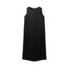 Damen Seide Xiangyun Garn Ärmelloses Kleid mit Rückenschlitz