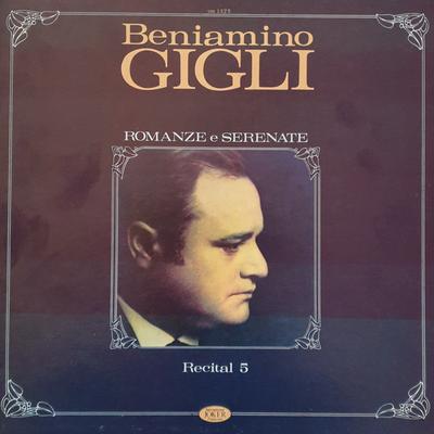 LP Record BENIAMINO GIGLI - Recital 5 - Romanze E Serenate SM1323 International J 1983 Italy Classical Used