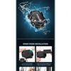CYCLAMI Trittfrequenzsensor Geschwindigkeit C1 ANT Bluetooth 5.0 Tacho GPS Fahrradcomputer Für GARMIN iGPSPORT BSC100s Bryton G2 plus G+