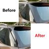 2PCS For Mercedes Benz ML GLE Class W166 2012-2018 ABS Bright Black Car Rear Window Spoiler Side Wing Cover