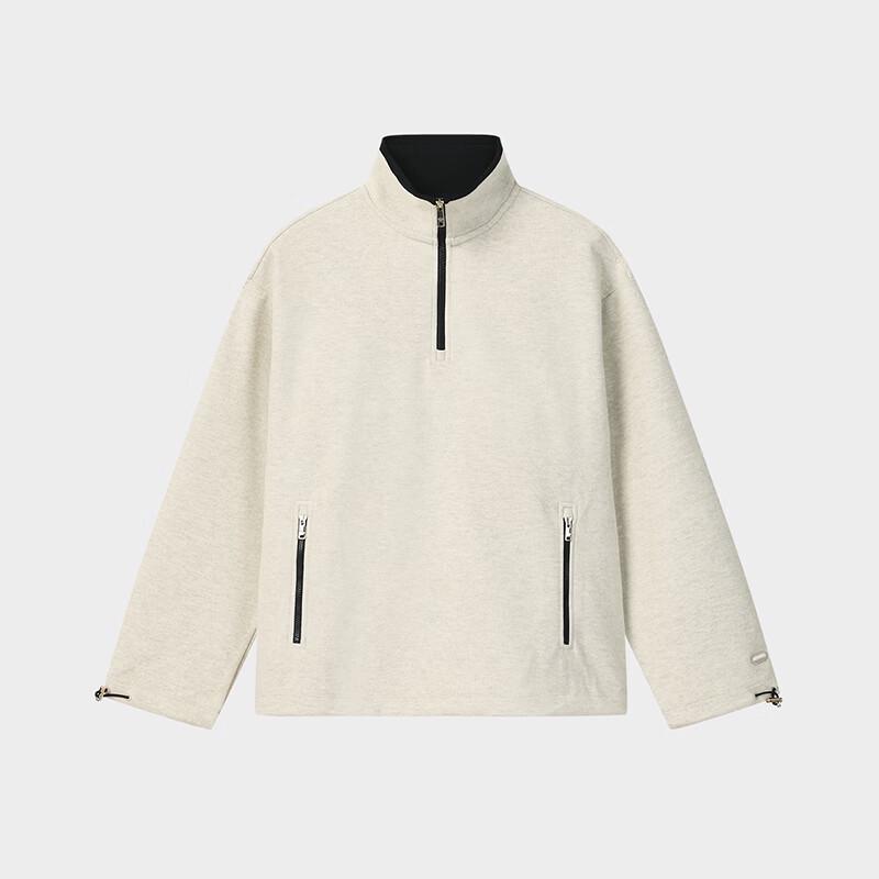 FILA Women s Half-Zip Knit Sweatshirt M