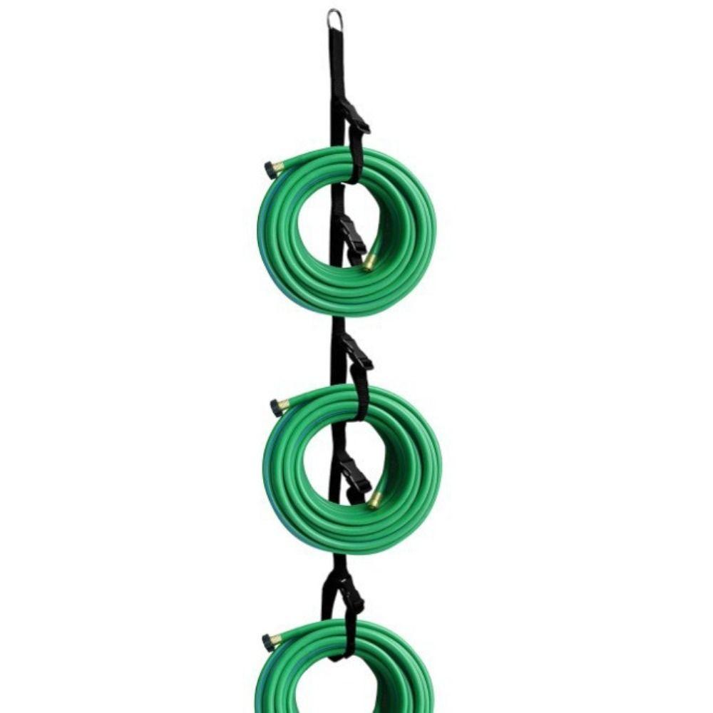 5 Loops Buckle Vertical Cord Holders Wall Hanging Cord Manageable Belt Cable Storage Straps  Hose
