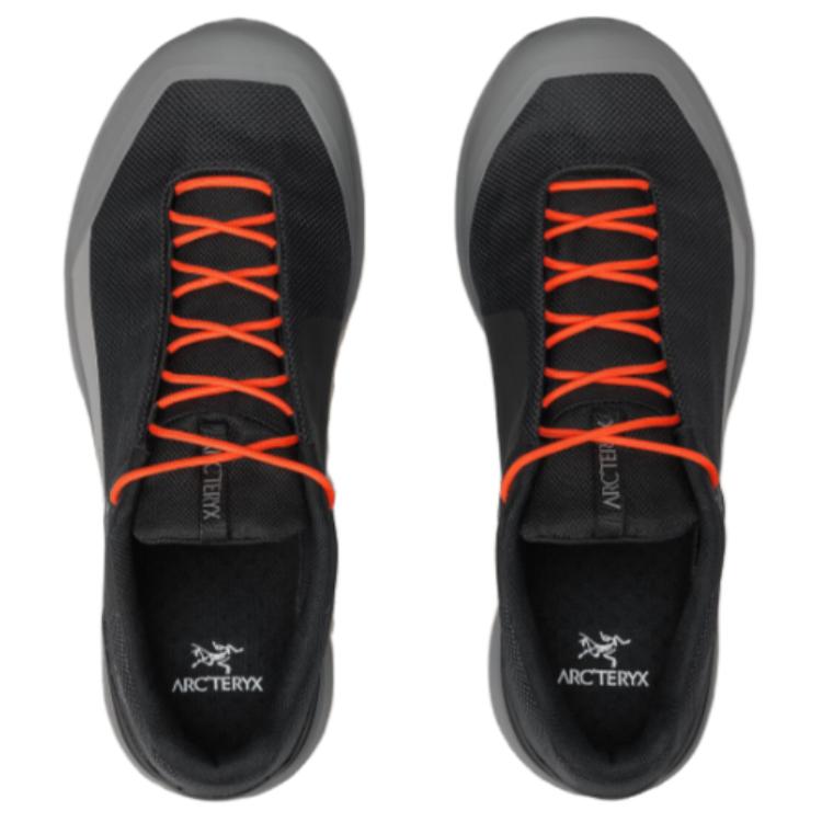 Arcteryx Kopec Gtx Shock Absorbing Waterproof Breathable Lightweight Low Top Hiking Shoes Men hiking shoes Black Gray X000009206-BLACK/VOID