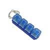 4-Key Decompression Button, Shaft Tester, Keychain Pendant, Fingertip Press And Decompress, Luminous Toy Fingertip Button