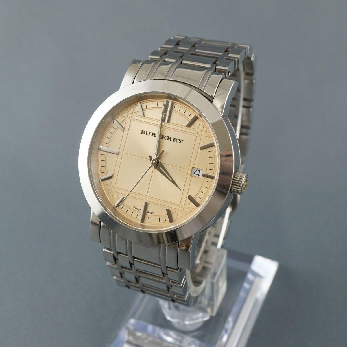 Used BURBERRY Watch USED item Burberry BU1352 Quartz Working item X0038