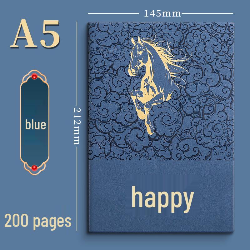 A5 Premium Chinese-Style 2026 Year of the Horse Diary - Customizable with Logo