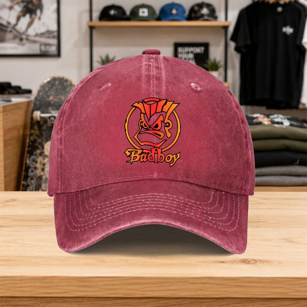 1pc Bad Boy Washable Baseball Cap Unisex Style Cap For Couples Fashionable And Versatile Dad Hat Outdoor Sports Casual Hat E