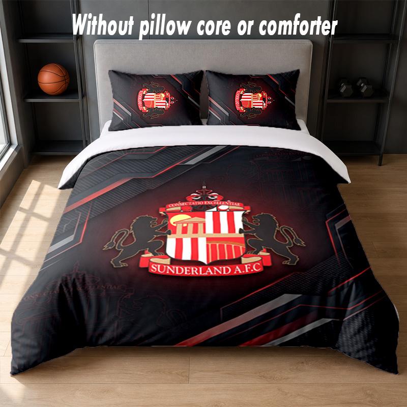 Set Biancheria da Letto Sunderland Design 1 Copripiumino + 2 Federe Morbido Traspirante Biancheria da Letto per la Casa
