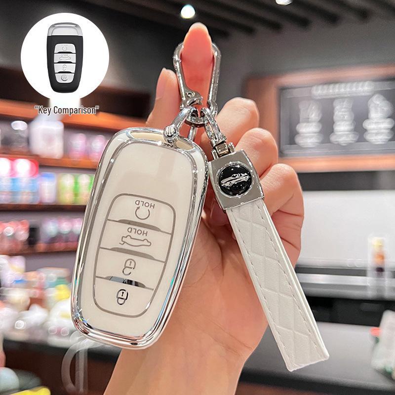 High-End Key Cover for Hongqi Models: HS3, HS5, HS7, H5, H6, H9, EQM5, HQ9