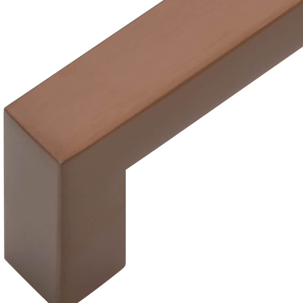 Furniture Handles 5 Pcs. Bronze Colored 480 Mm Stainless Steel