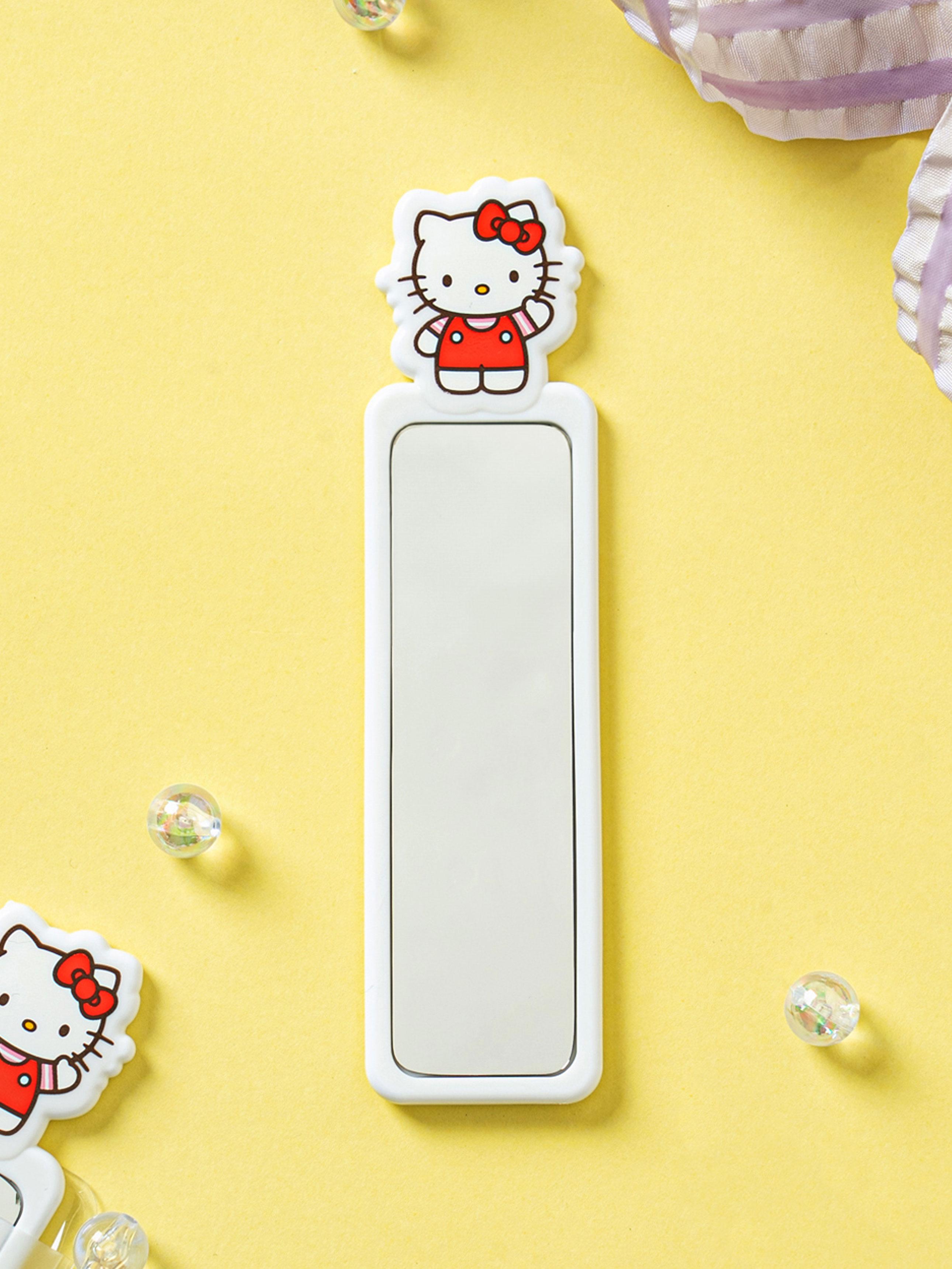 

Hello Kitty Portable Handheld Stick Mirror 1ea