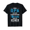 T Shirt with German Text Quot Wenn Opa Es Nicht Reparieren Kann Keiner Black Graphic Breathabl