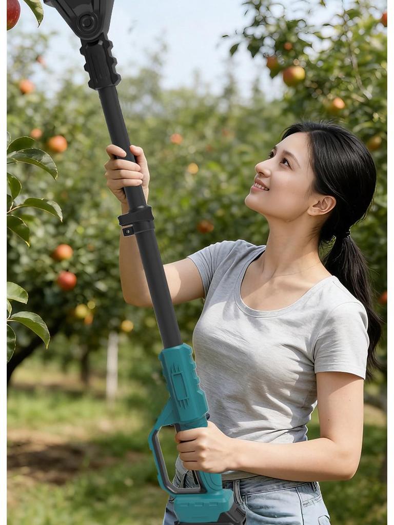 Electric Telescopic Pruning Shears with Lithium Battery for High Branches