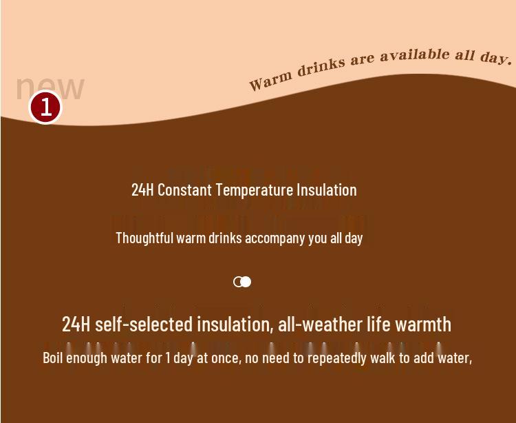 Wanlida Large-Capacity Electric Kettle with Durable Insulation for Dormitory Use