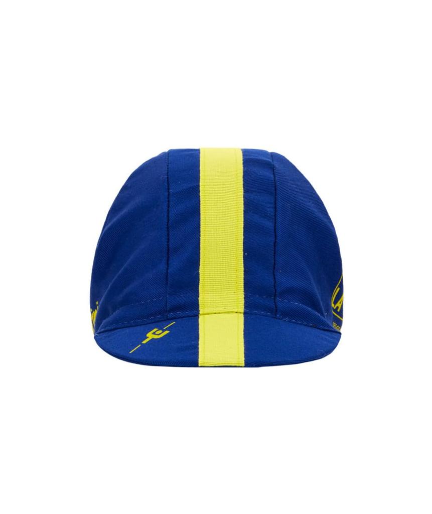Santini Tour de France Official Cycling Cap MJ460COTCDLM Blue/Yellow
