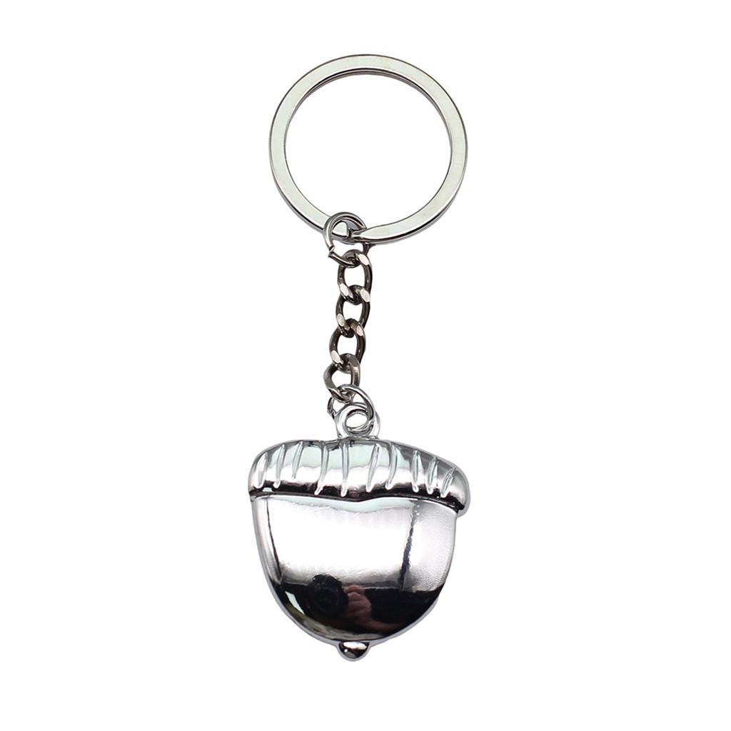 Merry Christmas Keychain Letter Charm Holiday Key Holder 28mm Ring