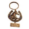 Sisterhood Horse Keychain Metal Horse Theme Key Ring Backpack Schoolbag Hanging Decoration Bag Charm Purse Pendant Women Friends Besties Gifts