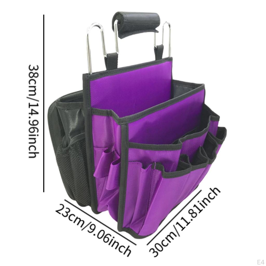 Hairdresser Bag Barber Case Large Capacity Comfortable Handle Professional Handbag Smooth Zipper