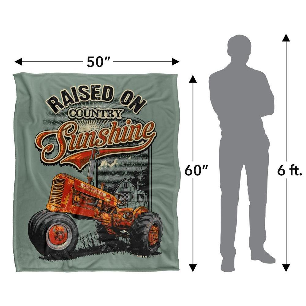 JQ Licensing Silky Tractor Supersoft Blanket