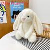 Cute Longeared Bunny Plush Toy With Pp Cotton Filling For Kids And Baby Gift Idea