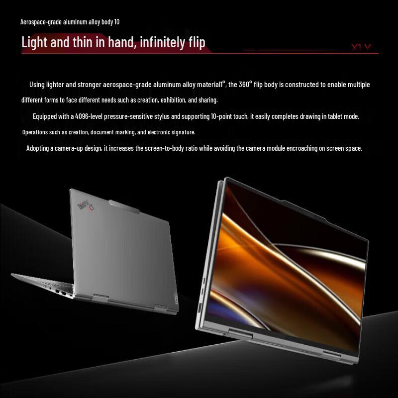 Lenovo ThinkPad X1 Yoga 2024 14-inch Convertible Laptop (CN version)