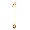 304 Stainless Steel Coffee Spoon, Hanging Cat Spoon for Mugs Tall Cups, Long Handle Tea Stirring Spoon, Ideal for Desserts & Ice Cream Lovers