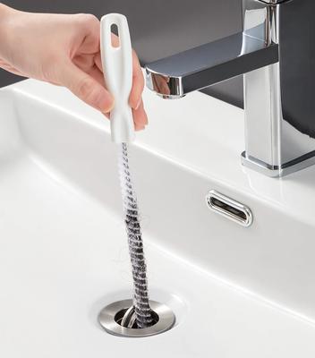 Pipeline Dredging Brush, Bathroom Hair, Sewer Sink Cleaning Brush, Plug Hole Removal Tool