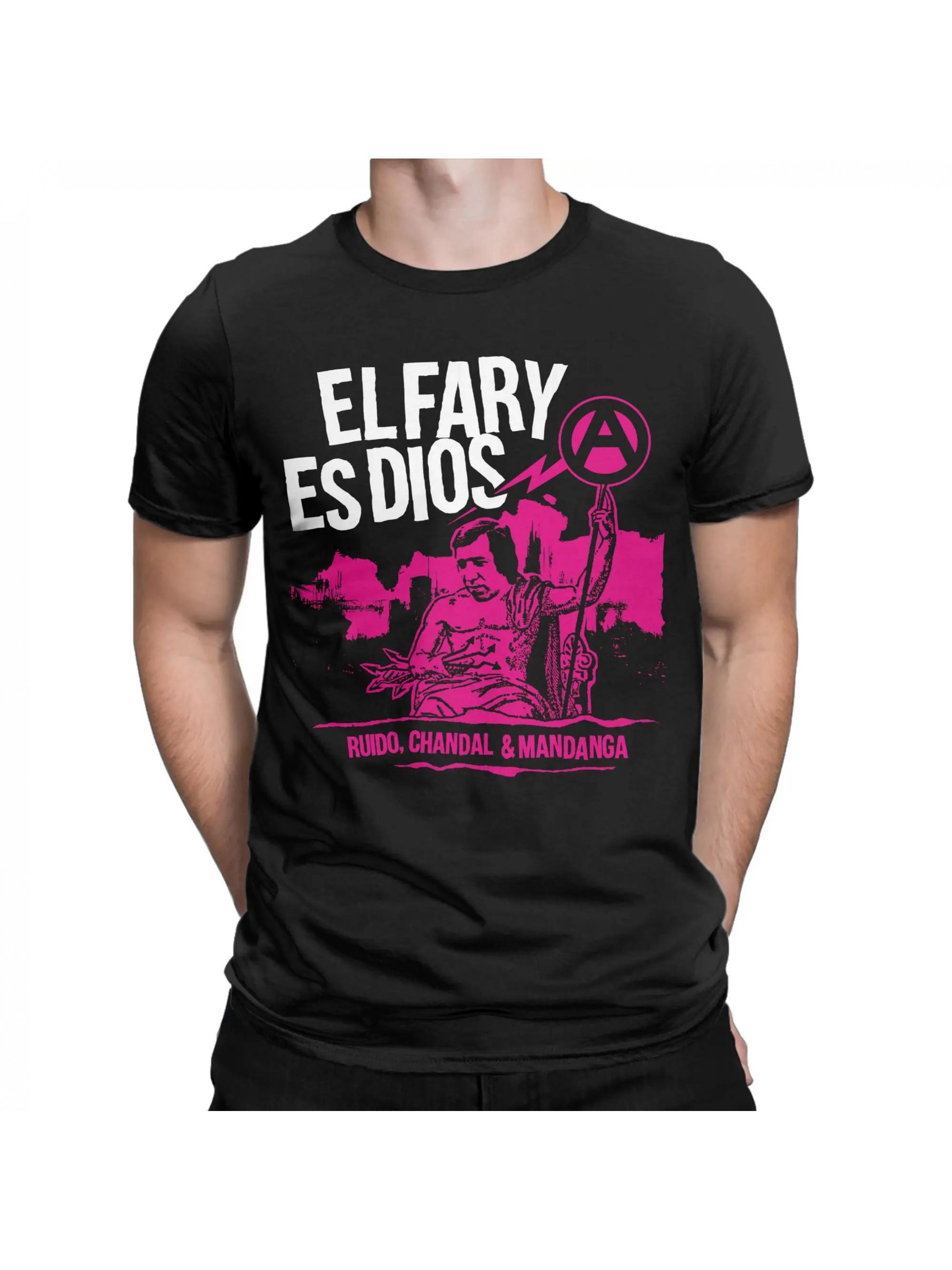 

El Farys dios Spanish Lyrics T-Shirt - Retro Latin Music Songbook Design with Spanish Verse M