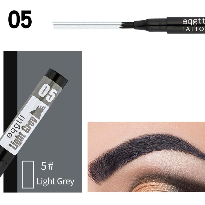 Eyebrow Pencil Natural Waterproof Four Claw for Eyebrow Makeup Four Colors Eyebrow Pencil Cosmetics