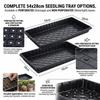 2pcs 54*28cm Seeding Nursery Tray Flower Plant Hydroponic Vegetable Tray Growing Plate  Garden