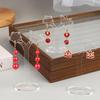 3Pcs/set Clear Acrylic Earring Display Stand Transparent Stud Dangle Earrings Display Rack For Jewelry Showcase Organizer Holder