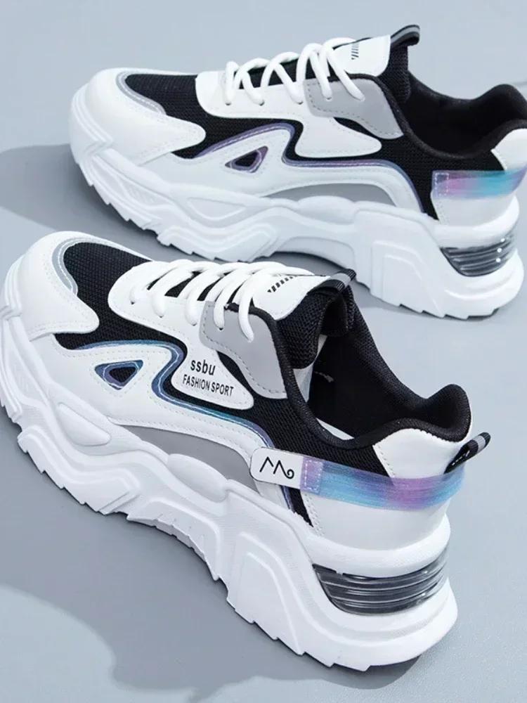 

Кроссовки, женские туфли на плоской подошве, женская обувь, зеленые повседневные кроссовки, женские массивные кроссовки, женская обувь 35 чёрный