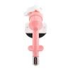 ABS Dog Feeder Hanging Leak Proof Nozzle Drinking Water Head Pet Supplies Accessory(Pink )