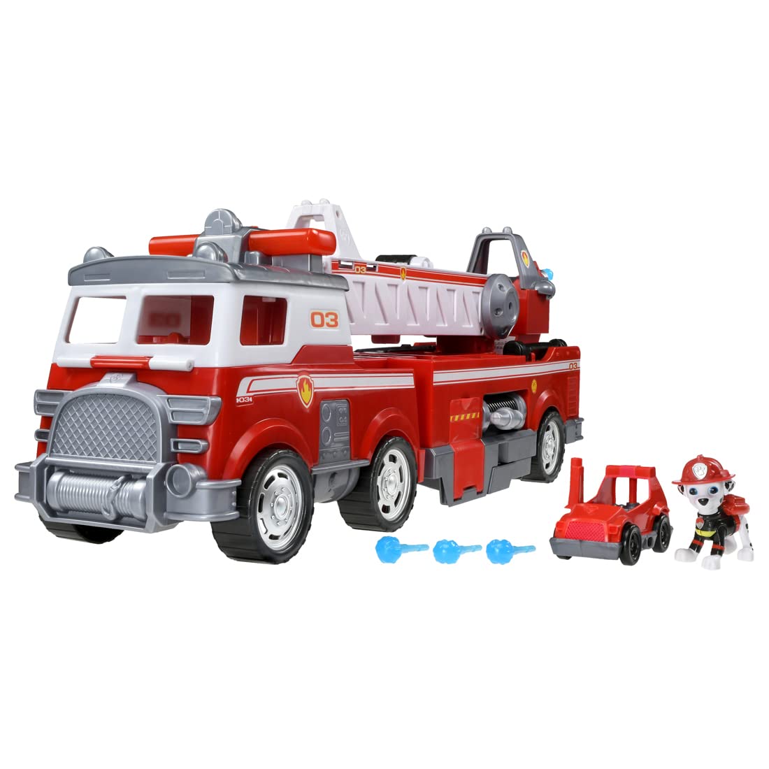 

TAKARA TOMY унисекс Paw Patrol Ultimate DX спасательная машина Marshall Ultimate Fire Truck