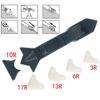 Versatile 3-in-1 Silicone Sealant Tool Kit Featuring Stylish Design And Organized Storage For Easy Use