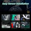 TPMS Sensor Dodge, 433Mhz Tire Pressure Monitoring System Sensor Compatible for Chrysler Jeep Dodge Fiat Replaces #68313387AB 68193586AC 68252493AB