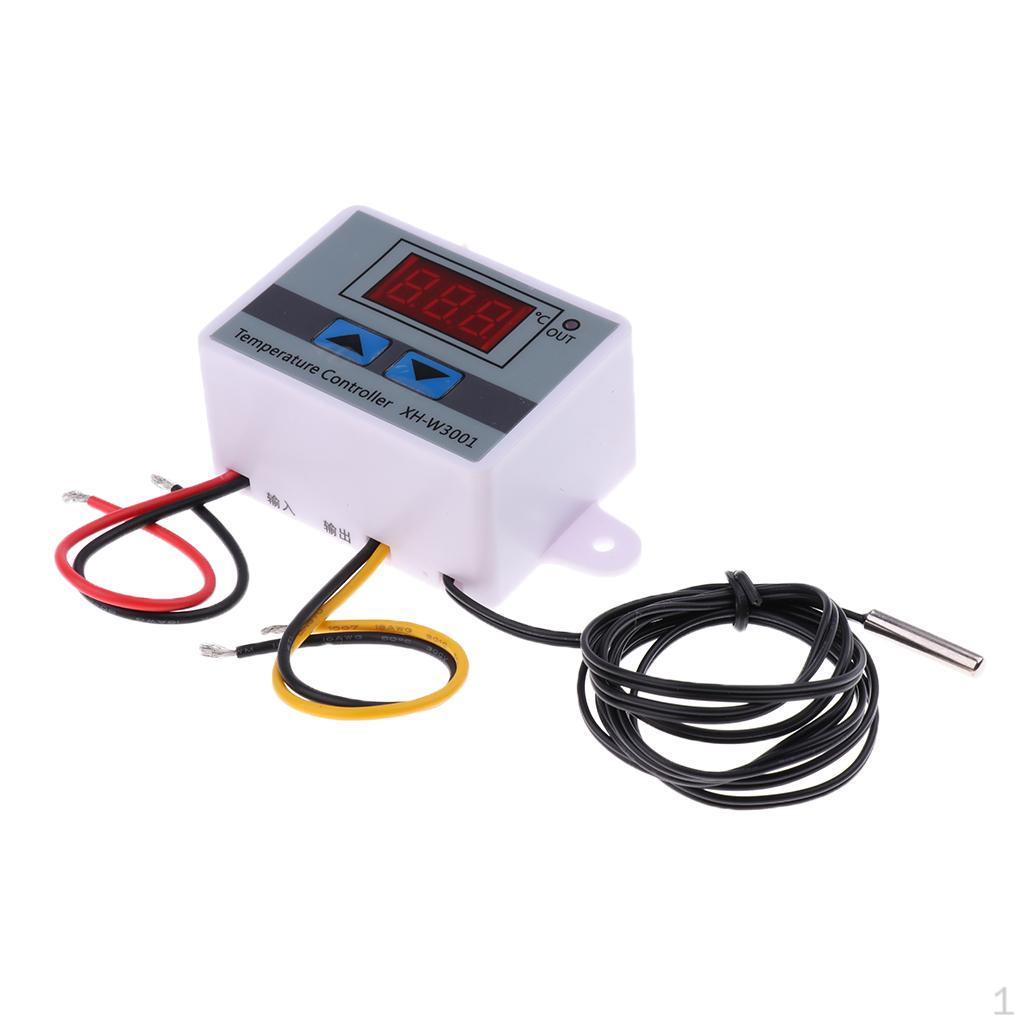 1pc XH-W3002 12V/24V/220V Digital Control Temperature Microcomputer Switch 220V