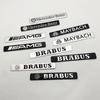 2025 Chaud 3D Métal Badge Autocollants Décalcomanie Accessoires Pour Mercedes Benz AMG Brabus Maybach W206 W204 W205 W212 W213 W221 W222 W223