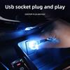 New Car USB Ambient Light No Charging Plug and Play LED Ambient Decoration Light Night Light