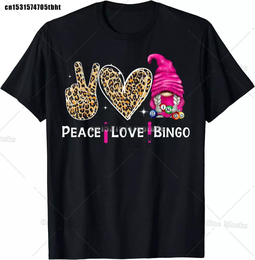 Crazy Bingo Lady Shirt Funny Lucky Bingo Shirt Player Hobby Gambling Bingo Queen TShirt Fashion Street Cotton Tops Tees