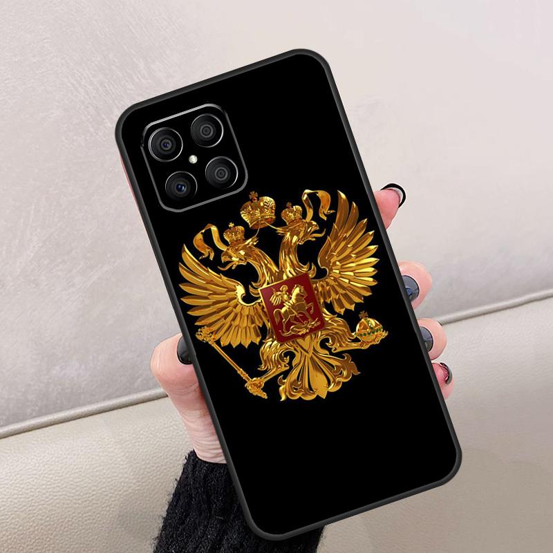 Russia Russian Coat Of Arms Case For Honor Magic 6 5 7 Pro Cover For Honor 400 Lite 200 50 70 90 X9 X8a X8b X9a X9b X9c