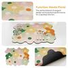 11.8 X 15.7in Dish Drying Mat Heat Resistance Anti Slip Dishes Drying Pad Refreshing Elegant Dish Drain Mat