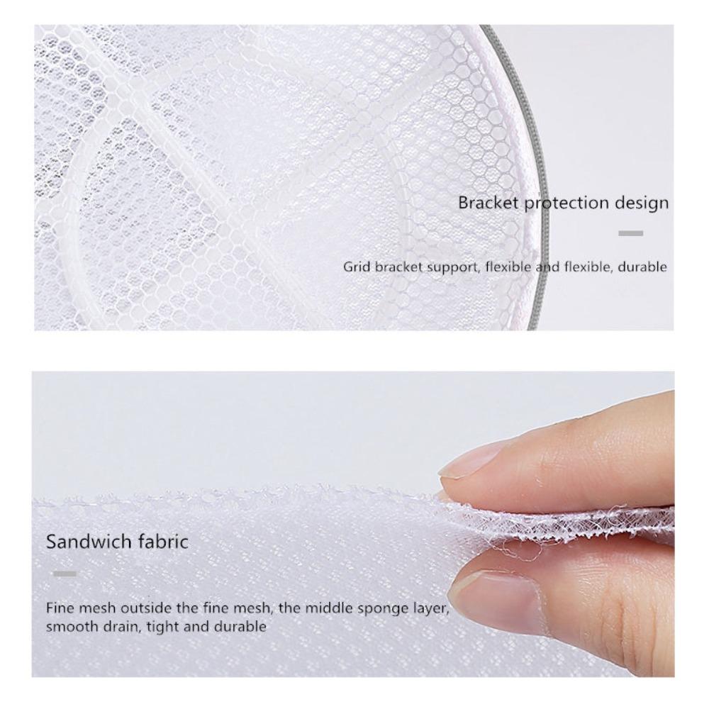 Household Cleaning Accessories Bra Laundry Bag Polyester Zipper Bag New Dirty Clothes Bag