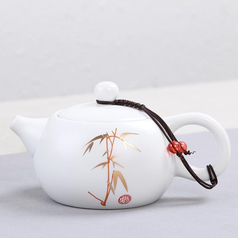 Jingdezhen Ceramics Teapots Handmade Tea Set Beauty Kettle Household Drinkware Filter Porcelain Tea Pot Teaware 170ml
