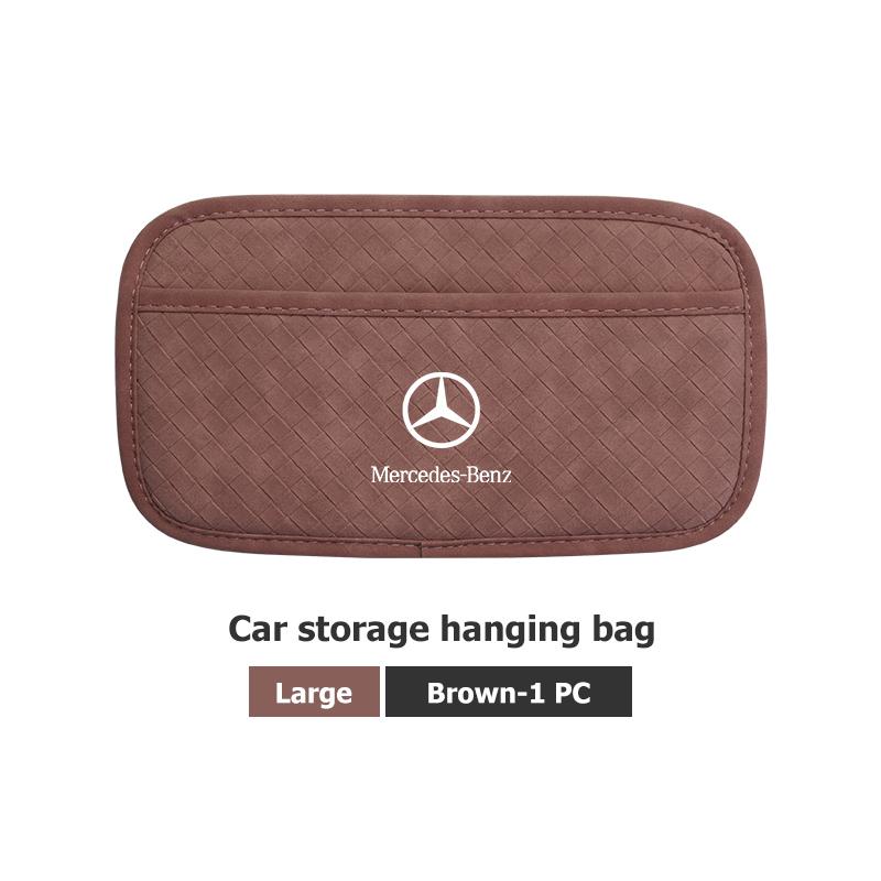 XDFMN1 Hot 2026 New For Benz Car Door Seat Back Self Pasting Multi-Functional Storage Bag For Mercedes Benz C180 C300 W124 W176 W177 C2