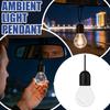 Leuchtende kleine Glühbirne Atmosphärenlicht Auto Hängendes Ornament