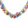 Les Trésors De Lily [N9573] - Multicolored 'New Life' Leather Craft Necklace (handmade)